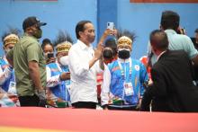 Presiden Jokowi Beri Ucapan Selamat, Tuan Rumah Papua Juara Umum