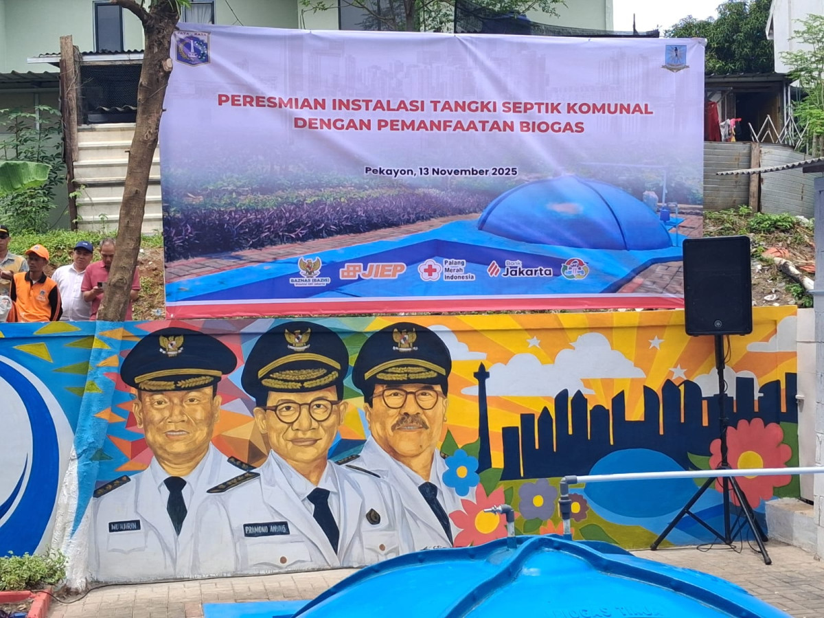 Limbah di Jaktim Dijadikan Biogas, Capai Zero BABS