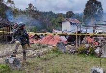 Pos Brimob Ditembaki KKB di Pegunungan Bintang Papua