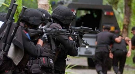 Densus 88 Tangkap Terduga Teroris Abu Riky di Rohil Riau
