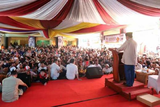 Di Jambi, Prabowo Berdoa Agar Bisa Mengemban Amanah Rakyat