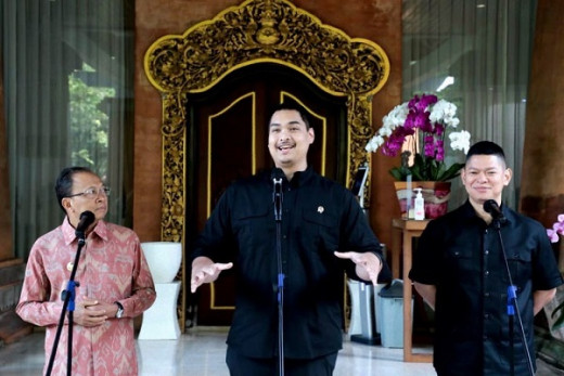GoNews.co Menpora Dito bersama Raja Sapt