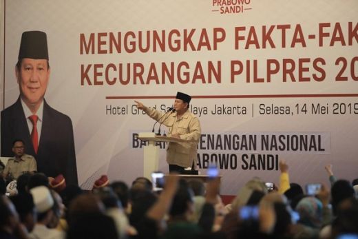 Tetap Akan Berjuang Bersama Rakyat, Prabowo Siapkan Surat Wasiat