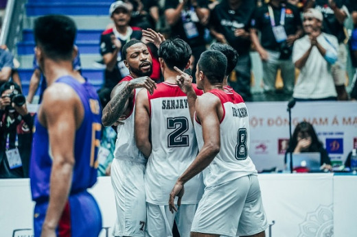 Cetak Sejarah, Timnas Basket 3x3 Indonesia Kalahkan Filipina