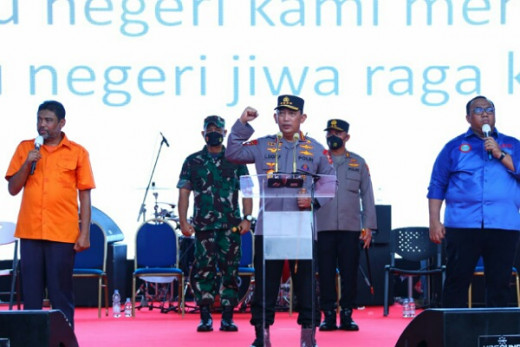 Pekik Perjuangan Buruh dari Kapolri saat Puncak Peringatan May Day