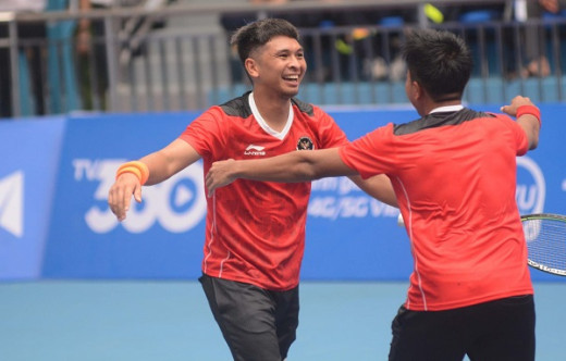 Timnas Tenis Putra dan Putri Melaju ke Semifinal