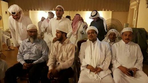 Habib Rizieq bertemu Zakir Naik di Kediaman Syekh Khalid di Arab Saudi
