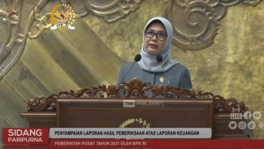 BPK RI Beri Opini WTP Terhadap Laporan Keuangan Pemerintah Pusat