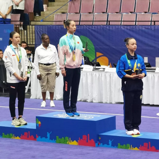 Nandira Mauriskha Tambah Perak, Tim Wushu Indonesia Peringkat Ketiga di World Games 2022 Amerika Serikat