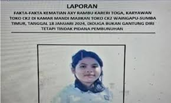 IPW Desak Polda NTT Usut Tuntas Kematian Remaja Axi Rambu