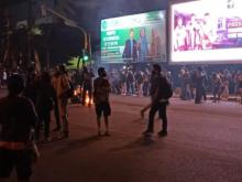 Aksi Tolak Omnibus Law Chaos di Yogyakarta