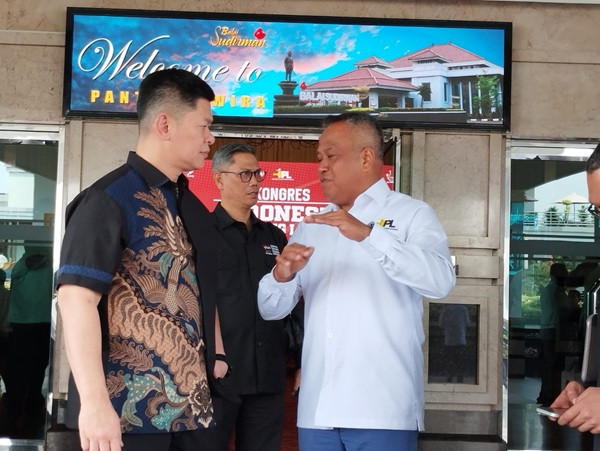 GoNews.co Raja Sapta Oktohari saat berbi