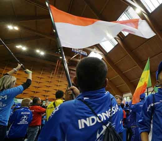 Pertandingan Perdana, Tim Indonesia Muda U-12 Langsung Berhadapan dengan Italia