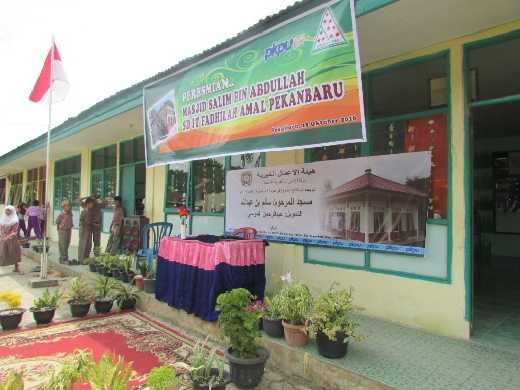 Rombongan Tim PKPU Resmikan Sejumlah Masjid di Wilayah Kota Pekanbaru