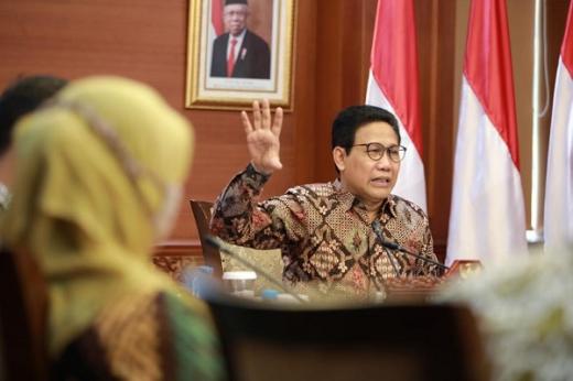 Gus Menteri Bahas Monev Dana Desa dengan Pejabat Eselon I