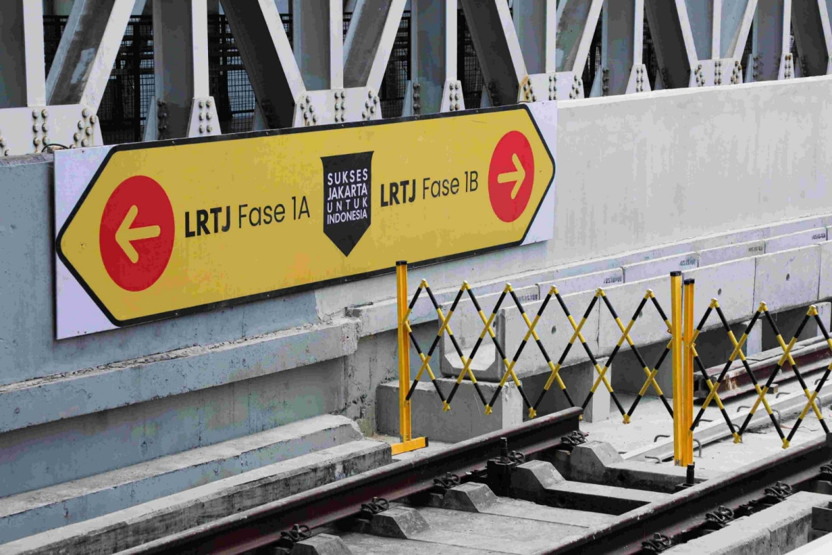 Progres Pembangunan LRT Jakarta Fase 1B Lampaui Target Di apresiasi Pj Gubernur DKJ