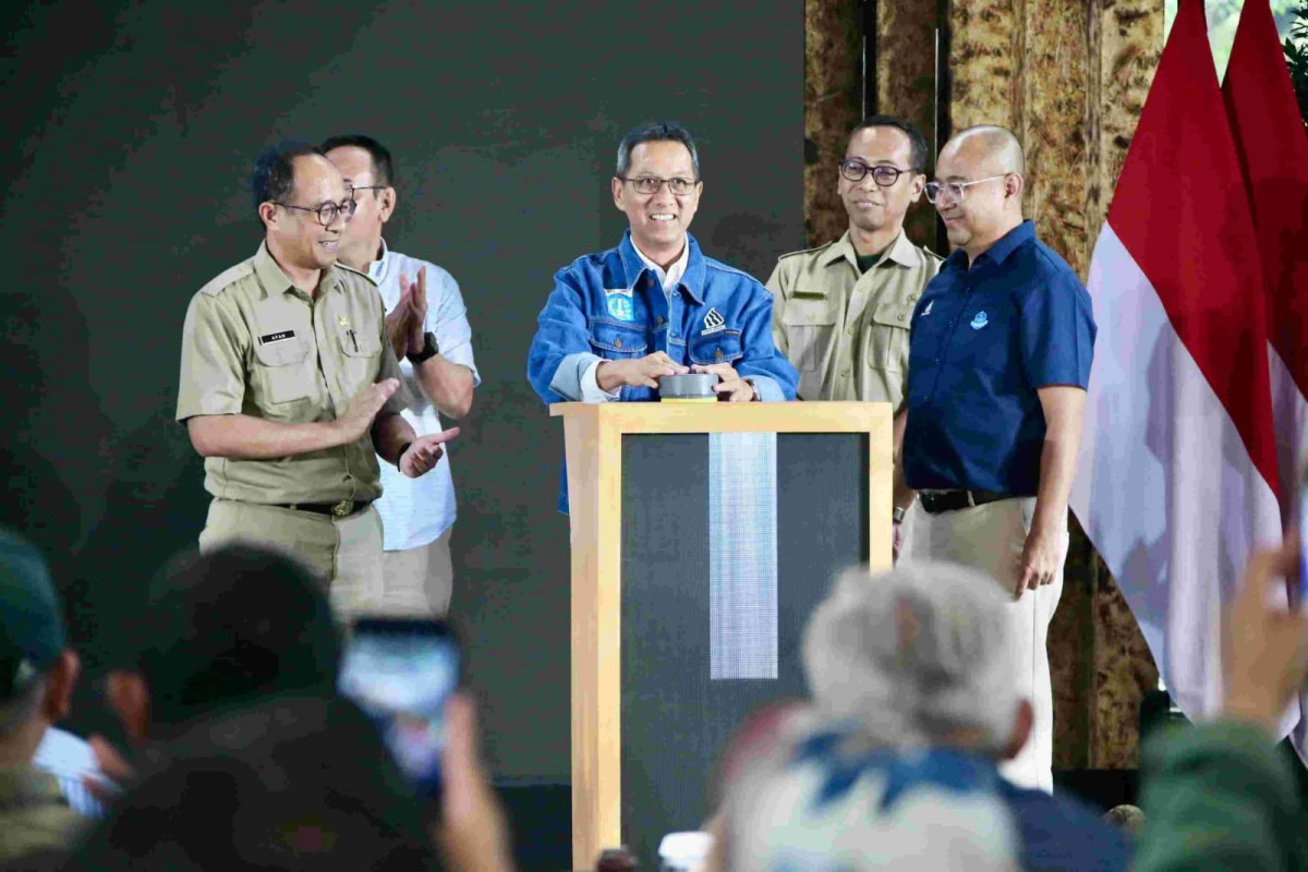 Pj Gubernur DKI Resmikan Pencanangan Gedung Sentra Pelayanan PAM Jaya