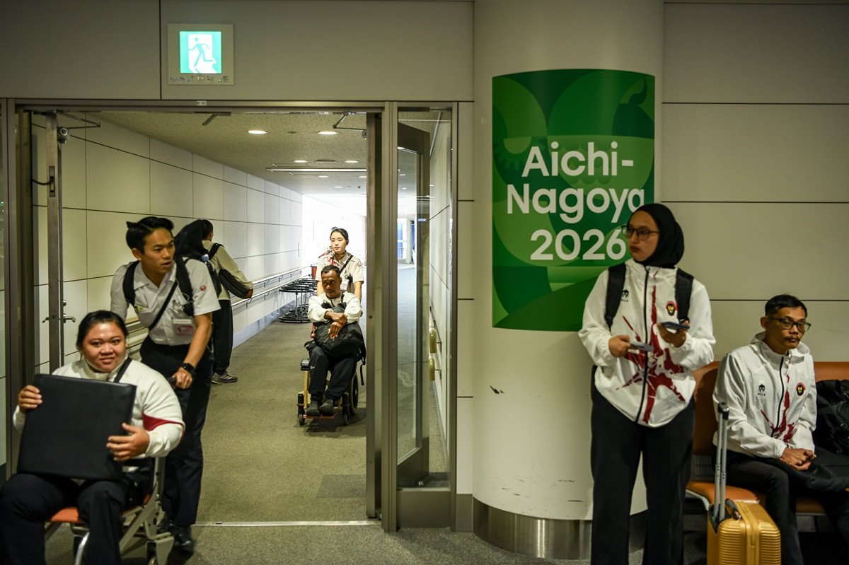 Kontingen Indonesia Tiba di Nagoya, Optimis Penuhi Target Asian Paragames 2026