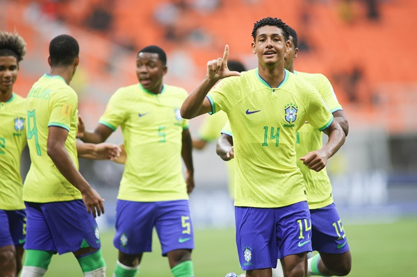 Bantai Kaledonia Baru, Brasil Jaga Asa ke 16 Besar Piala Dunia U 17