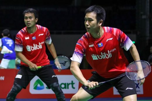 Hendra/Ahsan Menang, Indonesia Unggul 2-1