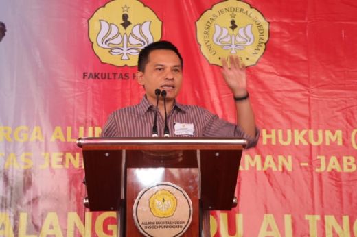 Maruf Cahyono Pimpin Silaturrahim Alumni FH Unsoed