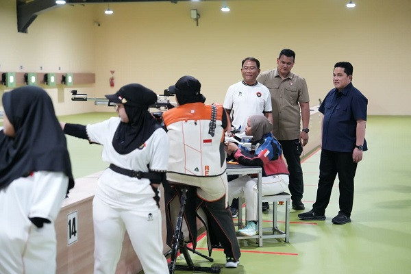 Sampaikan Pesan Presiden, Menpora Erick Memotivasi Atlet saat Kunjungi PTCI