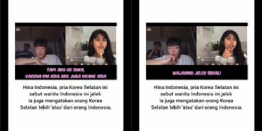 Hina Perempuan Indonesia, Netizen +62 Bikin Pria Asal Korea Tak Berkutik dan Minta Maaf