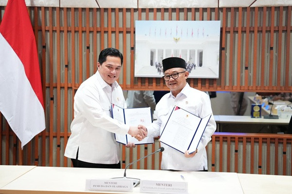 Menpora Erick Gandeng Kemendikdasmen Bangun Talenta Muda dan Olahraga Indonesia