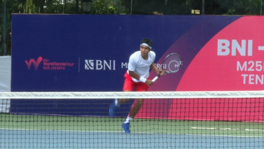 Bikin Kejutan, Tole Selangkah Lagi Juara Tunggal BNI-MedcoEnergi International Tennis M25K