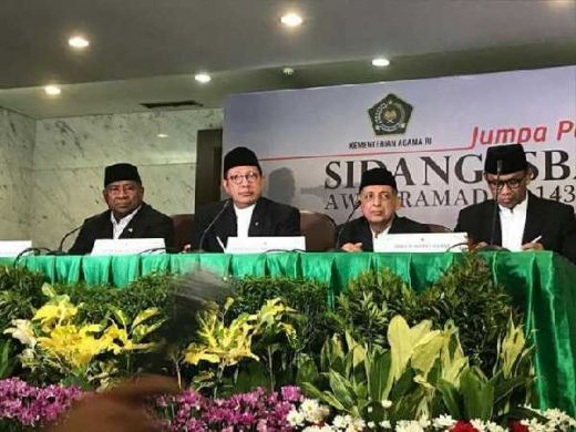 Pemerintah Sepakat dengan Muhammadiyah dan NU, 1 Ramadan Ditetapkan Hari Kamis 17 Mei 2018