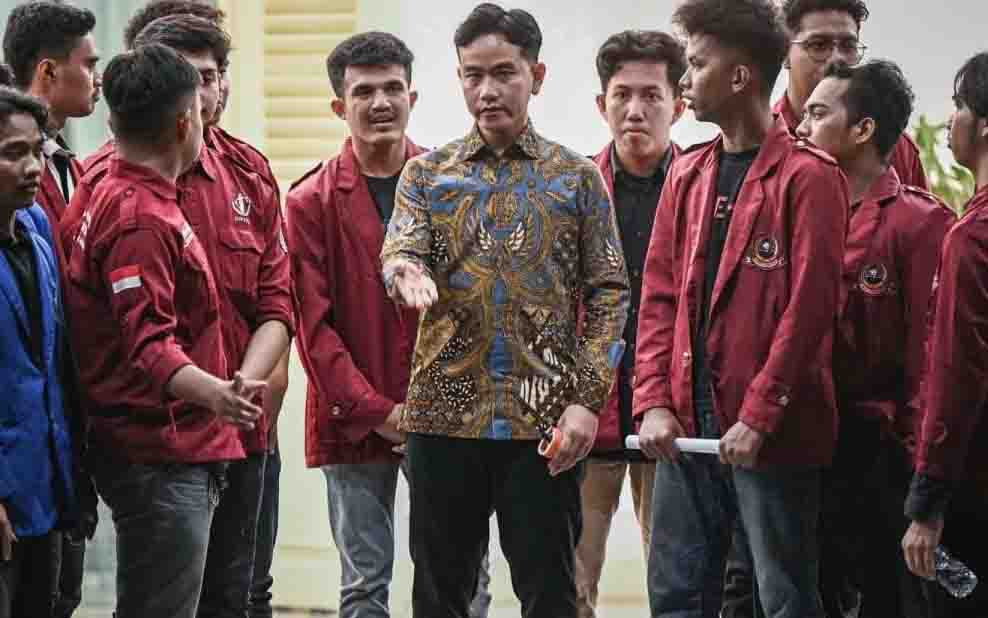 Unjuk Rasa Tiga Kampus Berujung Dialog di Istana Wakil Presiden