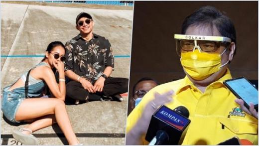 Lagi Viral, Unggahan Anak Menteri Airlangga, Kalian Pakai Masker untuk Siapa?