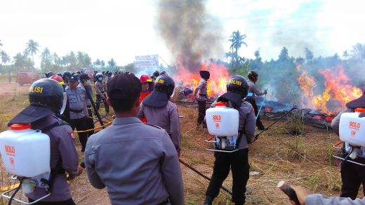 Padamkan Api Karhutla, Mabes Polri Terjunkan Tim ke 6 Provinsi Termasuk di Riau