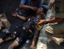 Demo Brutal Mahasiswa Cianjur, Polisi Terbakar saat Mengamankan Aksi