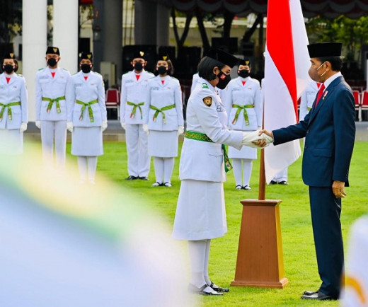 Menpora Amali Hatrapkan Paskibraka 2022 Bertugas Dengan Baik di Upacara Proklamasi RI ke-77
