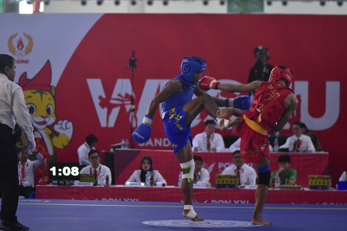 Tim Wushu Jateng Rajai Sanda, Jatim Juara Umum PON XXI/2024 Aceh-Sumut
