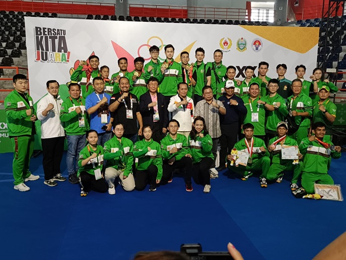 GoNews.co Tim Wushu Sumut. (Ist)