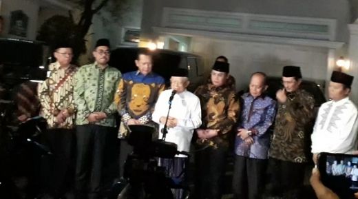 Jelang Pelantikan, Jajaran Pimpinan MPR Sambangi Kediaman Maruf Amin