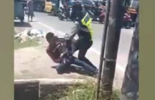 Viral Oknum Polantas Sumut yang Bogem Warga