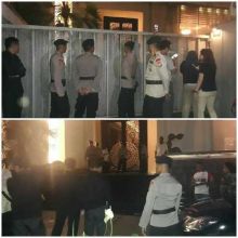 KPK Datangi Rumah Novanto, Polisi berjaga-jaga di Depan Pagar