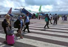 Lima Penerbangan Bandara Abdurahman Saleh Dibatalkan, Ratusan Penumpang Terlantar