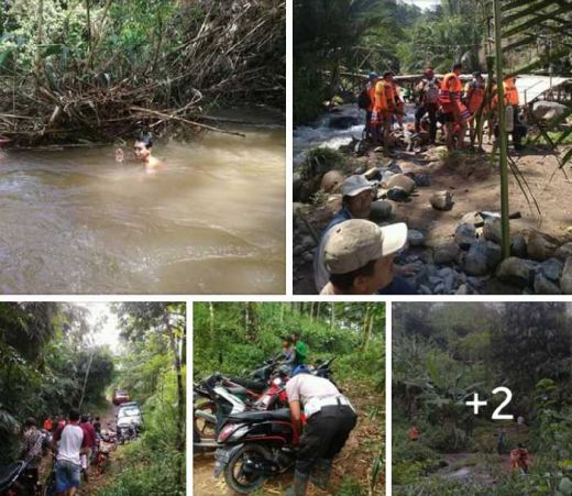 Gara-gara Kejar Sandal di Selokan, Bocah 8 Tahun Hanyut di Sungai Silesung Gringging Sari Batang