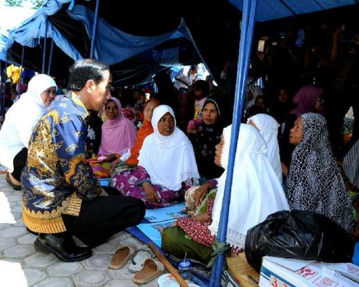 Presiden Jokowi Tiba di Bireuen, Berikut Lokasi Terdampak Gempa yang akan Dikunjungi