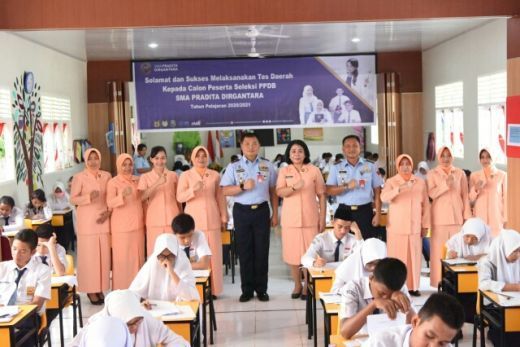 18 Siswa SMP Madani dan Ratusan Pelajar asal Riau, Berjuang Lolos Seleksi Daerah Casis SMA Pradita Dirgantara