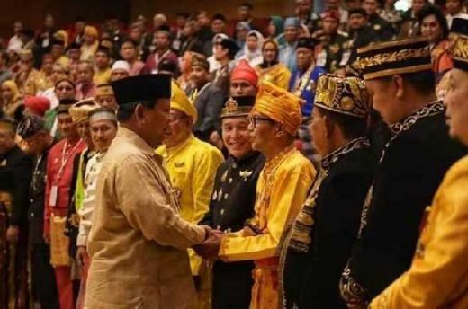 Sambangi Hambalang, Keturunan Raja dan Sultan se-Indonesia Dukung Prabowo
