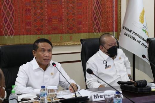 DPD RI Siap Dukung Suksesnya Pelaksanaan PON XX Papua 2021