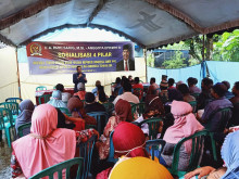 Gelar Sosialisasi 4 Pilar MPR, Ini Pesan Rizki Sadig ke Ibu-ibu Pengajian di Gurah Kabupaten Kediri