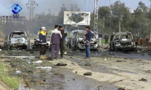 Iring-iringan Bus Pengungsi Suriah Diserang Bom, 112 Tewas