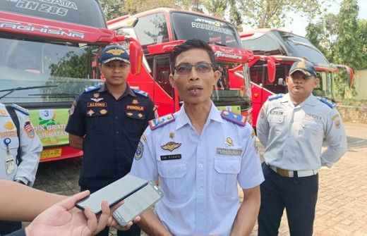 Dishub Kabupaten Batang Berangkatkan 3 Armada Bus Gratis untuk Mudik