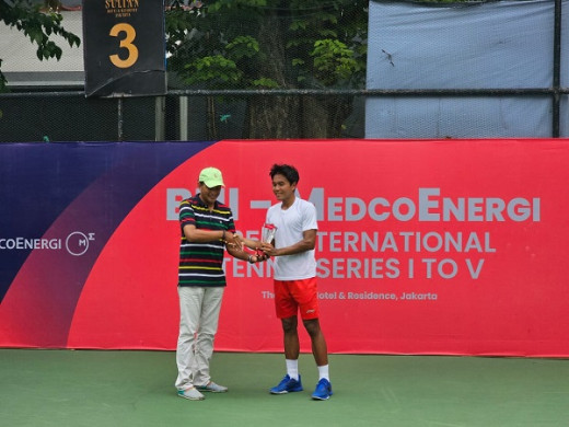 Tole Gagal Juara BNI-MedcoEnergi International Tennis M25K